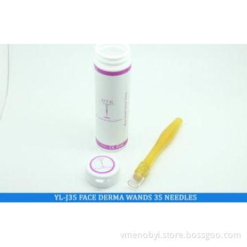 Skin Whitening Micro Derma Roller With 35pcs Needles , Micr